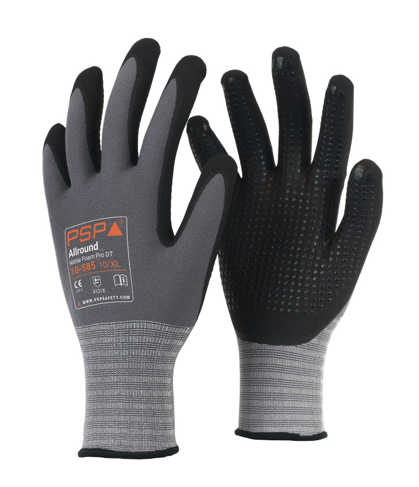 [2.01.10.585.07] PSP - Allround Werkhandschoenen - Nitril Schuimgrip, EN388 4131X - 10-585 (7)
