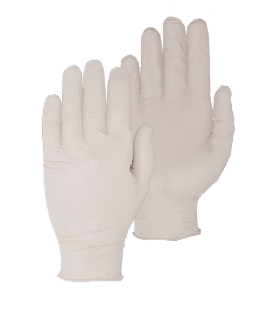 [2.05.50.190.07] PSP - Medische Latex Wegwerphandschoenen - EN 455 Medische Kwaliteit, Voedselkwaliteit - 50-190 - Natuurlijk (S)