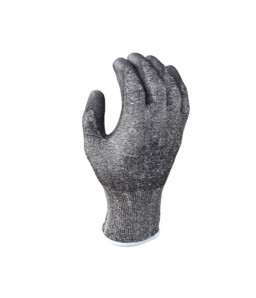 Showa - Snijbestendige Handschoenen - Extra Grip, Oliebestendig - 541 - Grijs