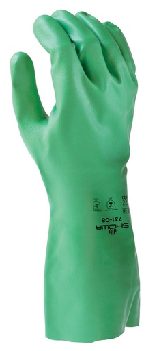 [2.42.00.731.07] Showa - Nitril Handschoenen - EBT Biologisch Afbreekbaar - 731 - Groen (S)