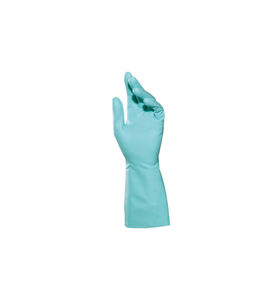 MAPA - Chemische Beschermingshandschoenen - Chemische Bescherming EN388 2000X EN ISO 374 Type B - Optimo 454 - Groen/Blauw