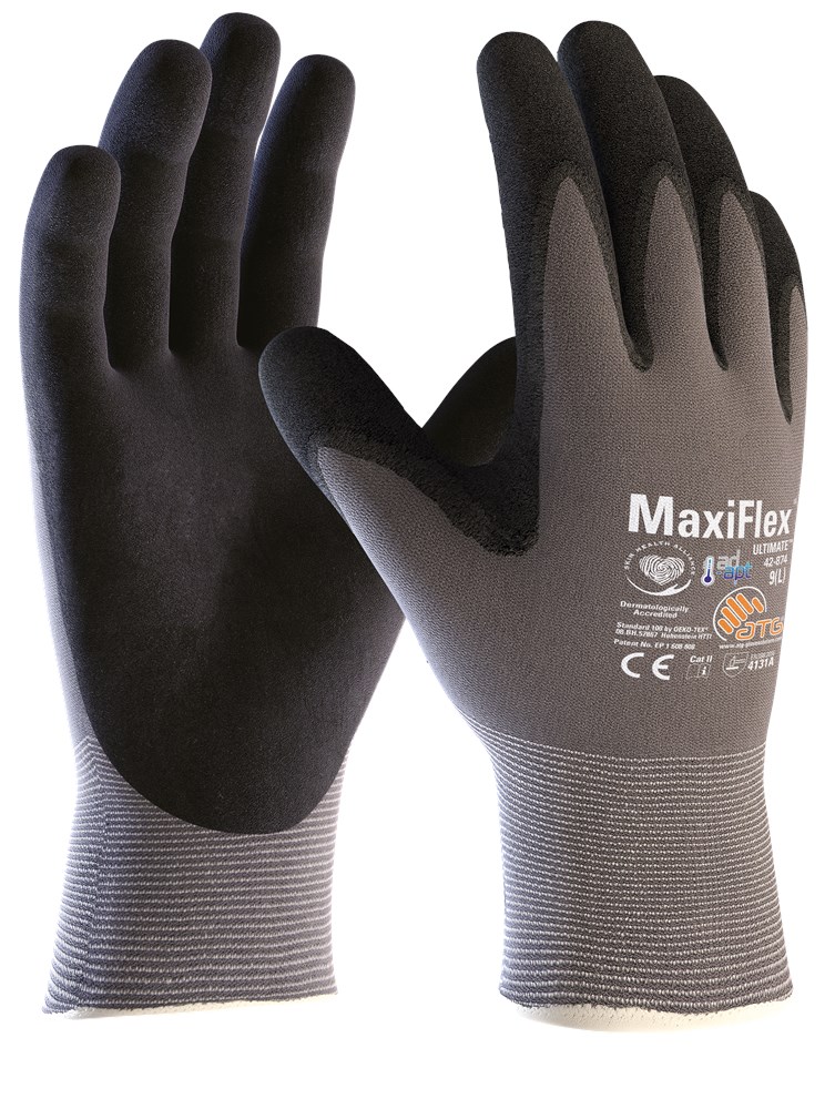 ATG - Algemene Gebruikshandschoenen - AD-APT Cooling, EN 388 4131A - MaxiFlex Ultimate AD-APT - 42-874