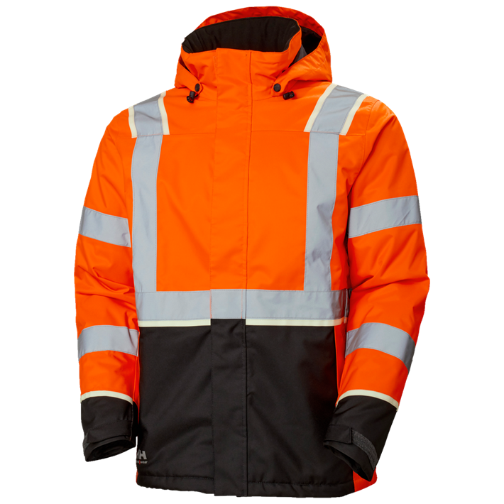 [3.27.13.552.02] Helly Hansen 71355 UC-ME hoge zichtbaarheidswinterjas, oranje/ebony (XS)