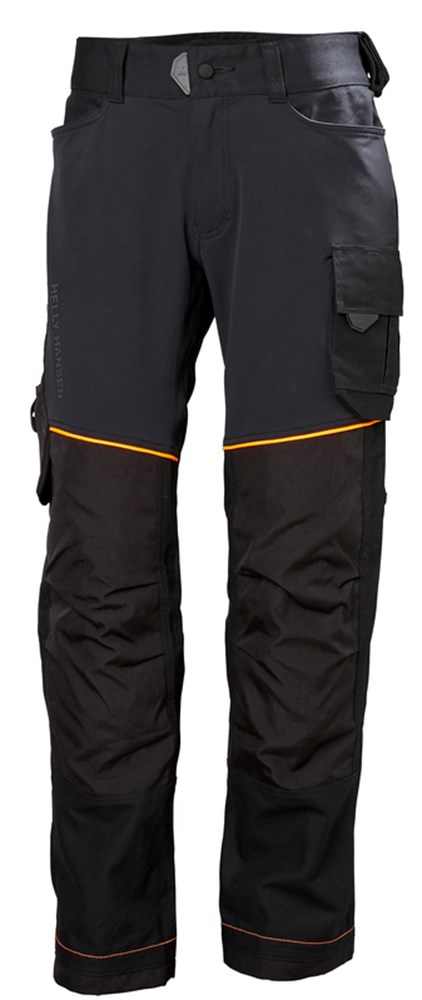 [3.27.74.469.44] Helly Hansen - Werkbroek - 4-way Stretch, Cordura Verstevigd - Chelsea Evo - Zwart - 77446 (C44)