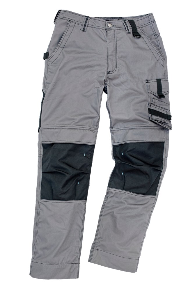 Excess - Werkbroek - Meerdere Zakken, Kniezakken - Champ 592 - Grijs/Zwart