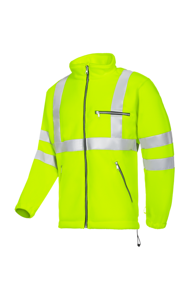 Sioen Hi-Vis Fleece Windproof, Thermal Reims Fluo Geel 131ZA2T01