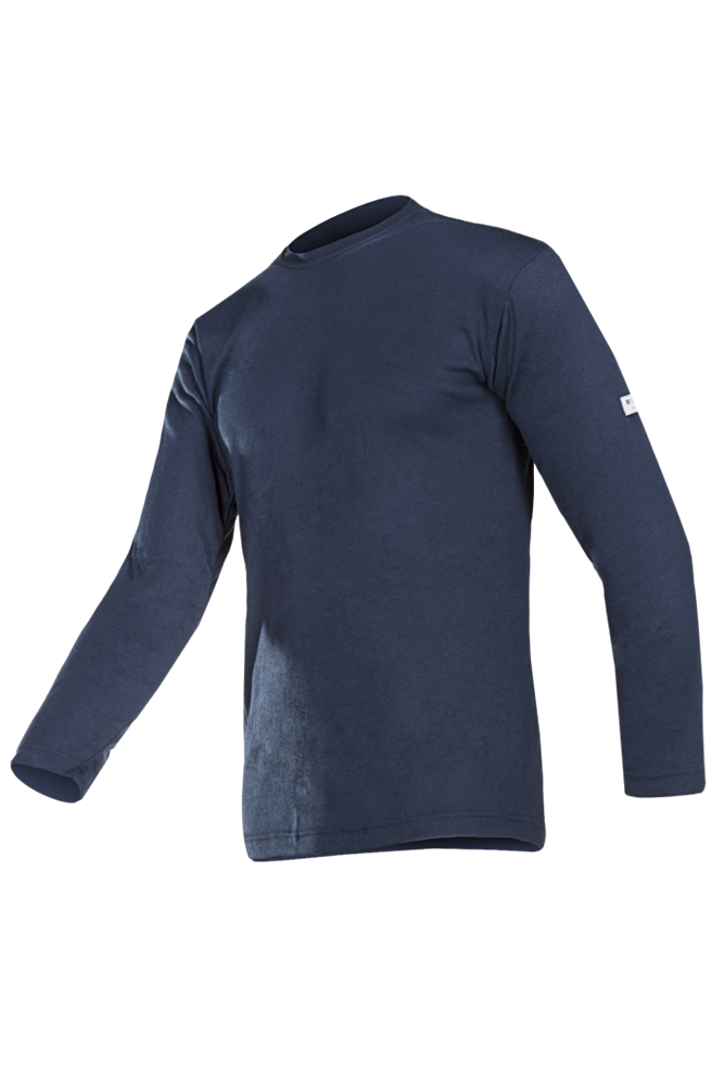Sioen - Thermisch T-shirt Lange Mouw - Koudebescherming - Trapani - Blauw - 2673A2MV4