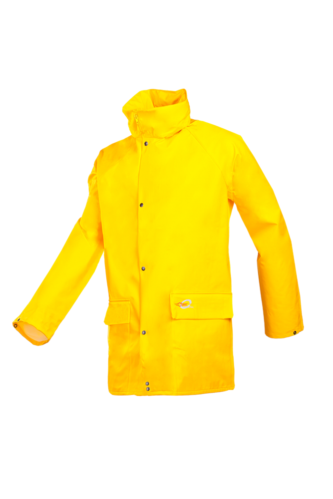 Sioen - Regenjas - Waterdicht, Winddicht, Ademend - Bielefeld - Geel - 4265A2FE0