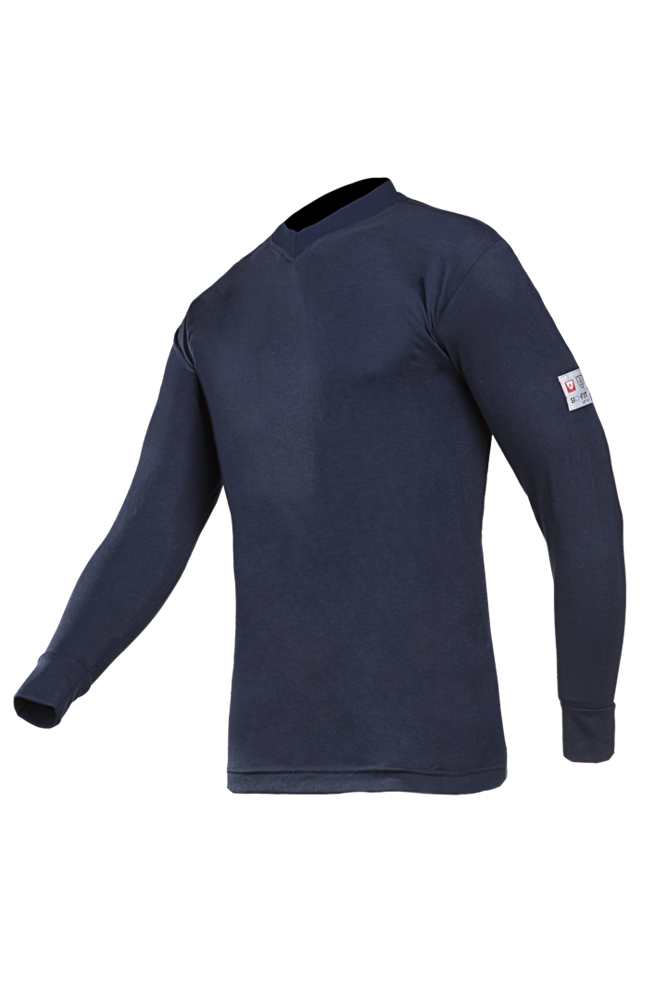 Sioen - Vlamvertragend Antistatisch T-shirt - Picton - Marineblauw - 518AN2MPC