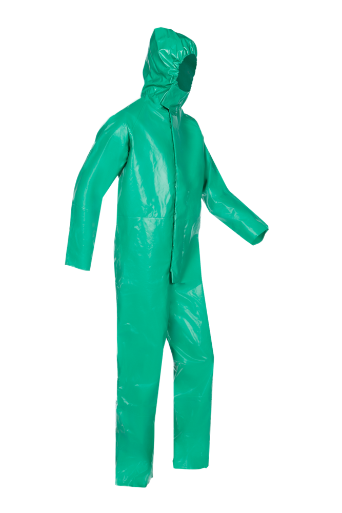 Sioen - Chemisch Bestendige Overall - Type 3 & 4, EN 343 Klasse 4-1 - Essen - Jade Groen - 5967A2DC1
