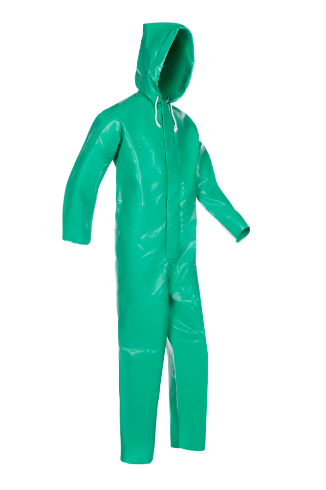 Sioen - Chemtex Overall - Chemische & Weersbescherming Type 4 - Botlek - Jade Groen - 5996A2DC1