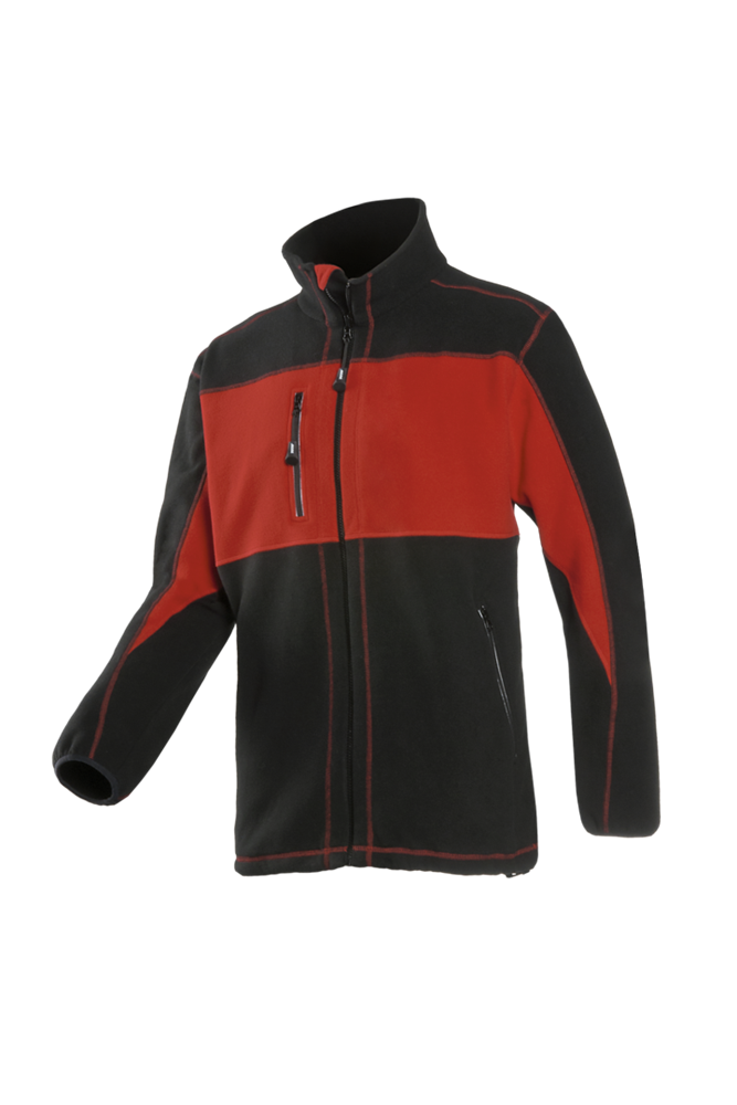 Sioen - Fleece Vest - EN 14058 Klasse 1 Koudebescherming - Durango - Rood/Zwart - 611ZA2T01