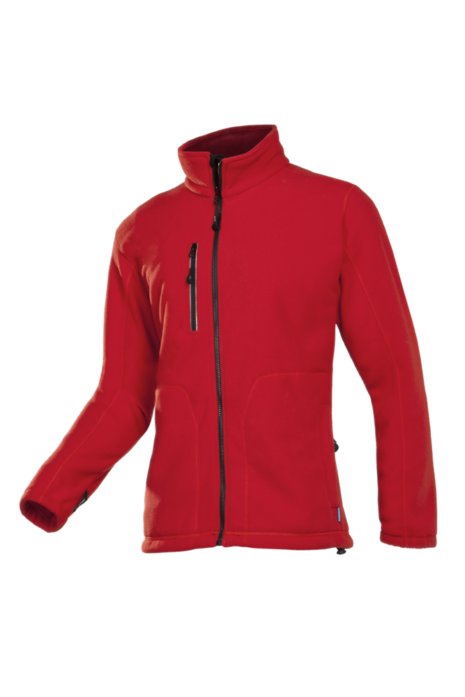 Sioen - Fleece Jas - EN 14058 Klasse 1 Koudebescherming - Merida - Rood - 612ZA2T01