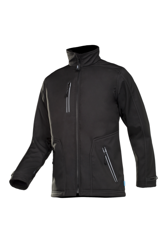 Sioen - Softshell Jas - Koudebescherming - Pulco - Zwart - 622ZA2TU2