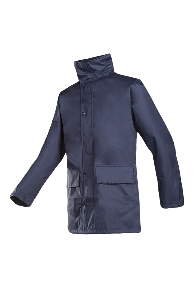 [3.75.69.802.03] Sioen Regenjas Waterdicht & Ademend EN 343 Klasse 3-4 Sheffer Marineblauw 698ZA2X98 (S)