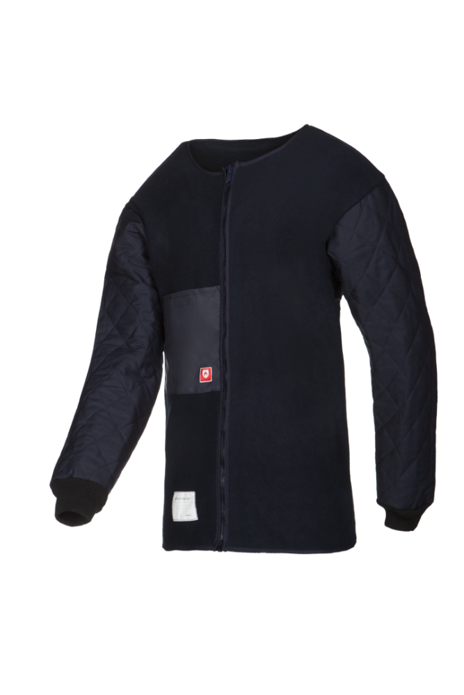 [3.75.77.601.02] Sioen Liberchies 7760 vlamvertragende fleecevoering marineblauw (XS)
