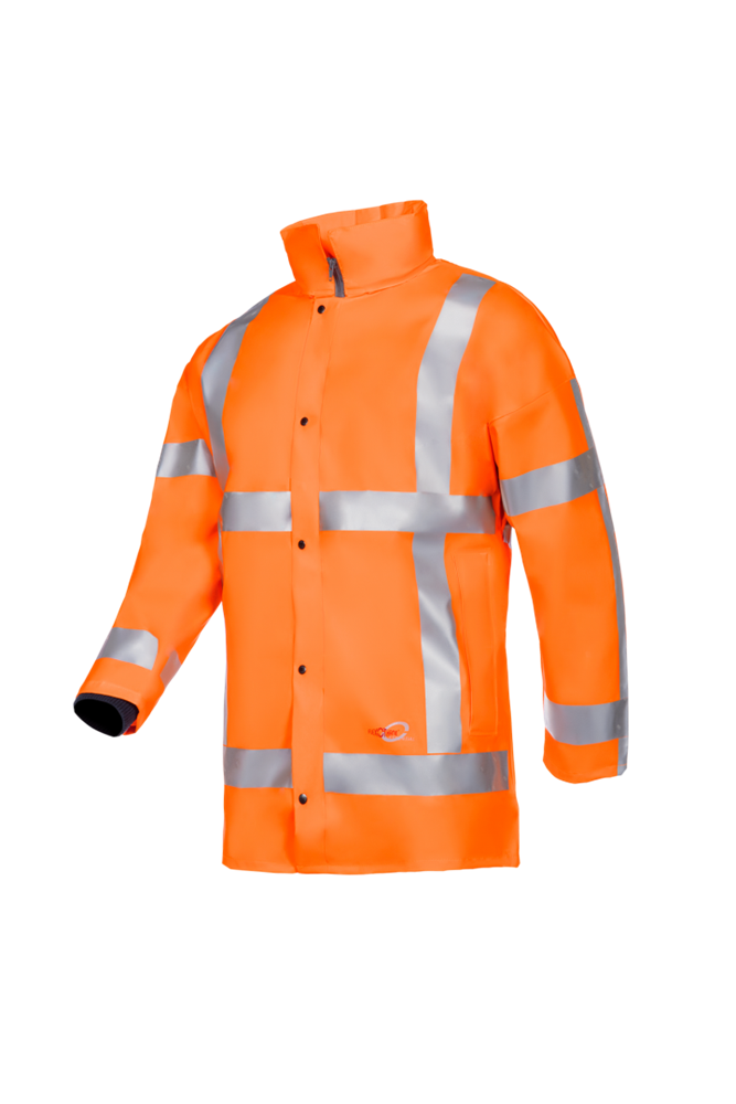 [3.75.78.501.03] Sioen - High Visibility Winter Regen Parka - EN ISO 20471 Klasse 3, EN 343 Klasse 4 1 - Merapi - Fluo Oranje - 7850A2FE0 (S)