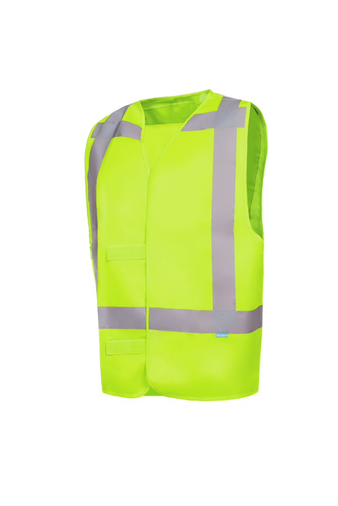 Sioen Hi-Vis Vest EN ISO 20471 Klasse 2 Carpi Fluo Geel 9042