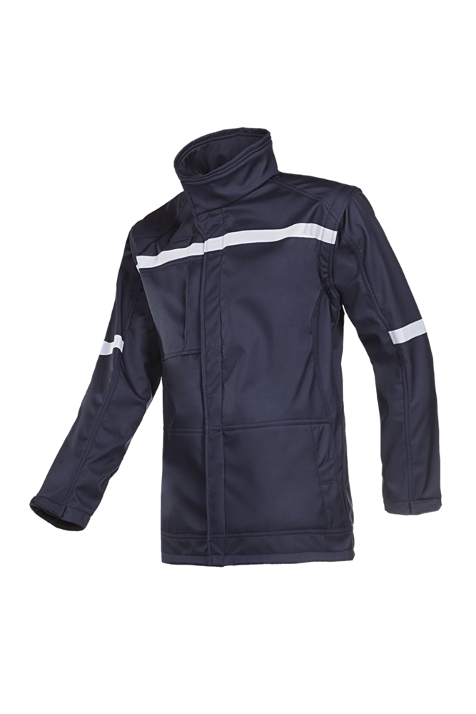 Sioen - Vlamvertragende Antistatische Softshell Belarto - Marineblauw - 9644A2TV4