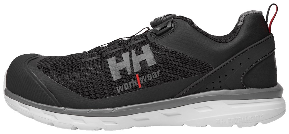 Helly Hansen - Veiligheidsschoenen - Aluminium Veiligheidsneus & Penetratie Bescherming S1P SRC ESD - Chelsea Evo BRZ Low - Zwart/Grijs - 78246