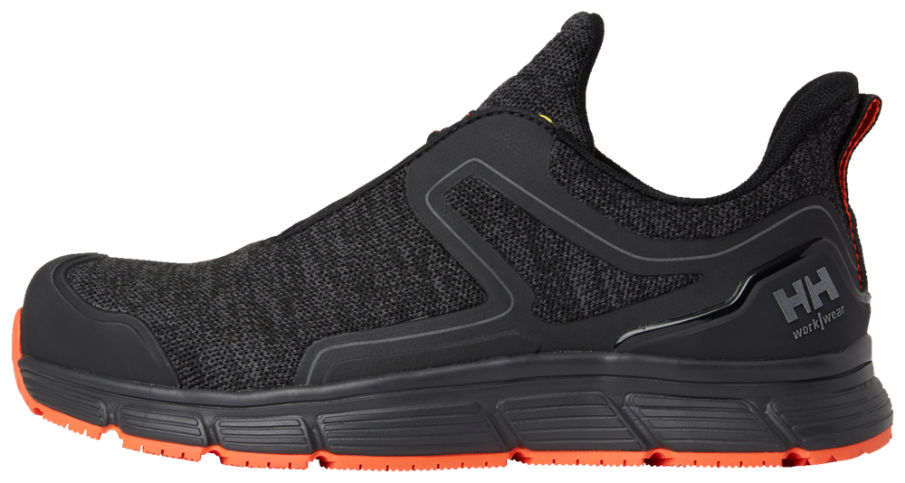 [4.27.83.529.35] Helly Hansen 78352 Kensington Low S3 chaussures de sécurité, noir/orange (35)
