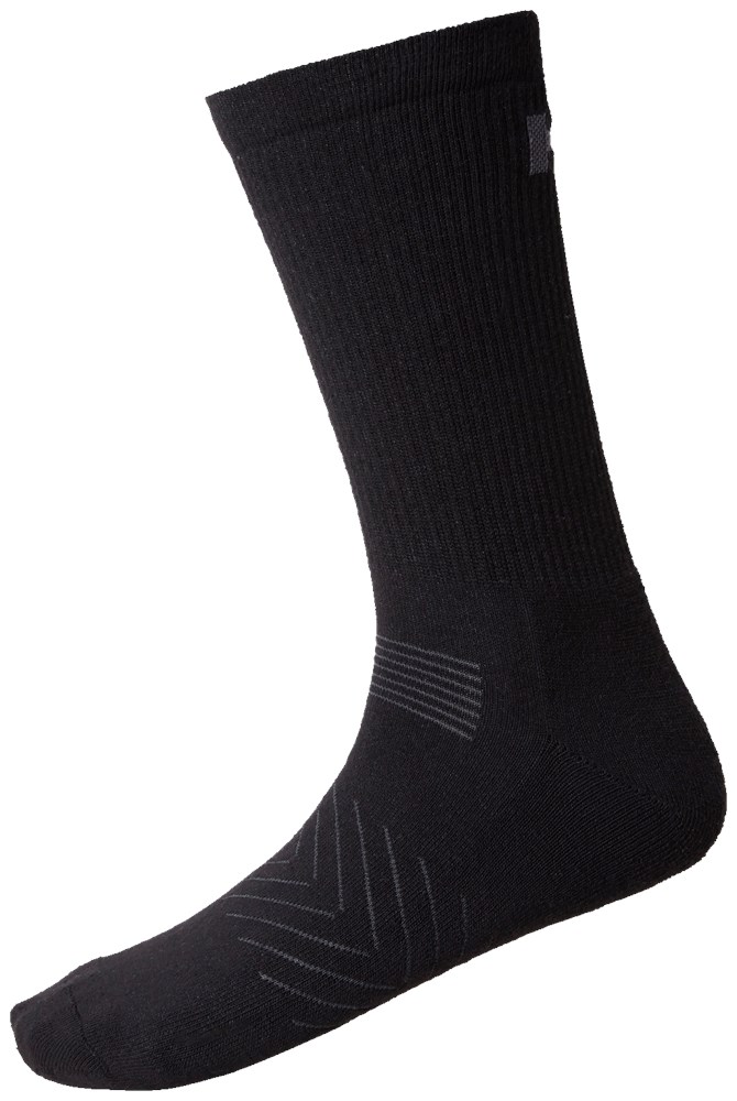[4.27.96.469.36] Chaussettes Helly Hansen 79646 Manchester, pack de 3, noires (36-38)