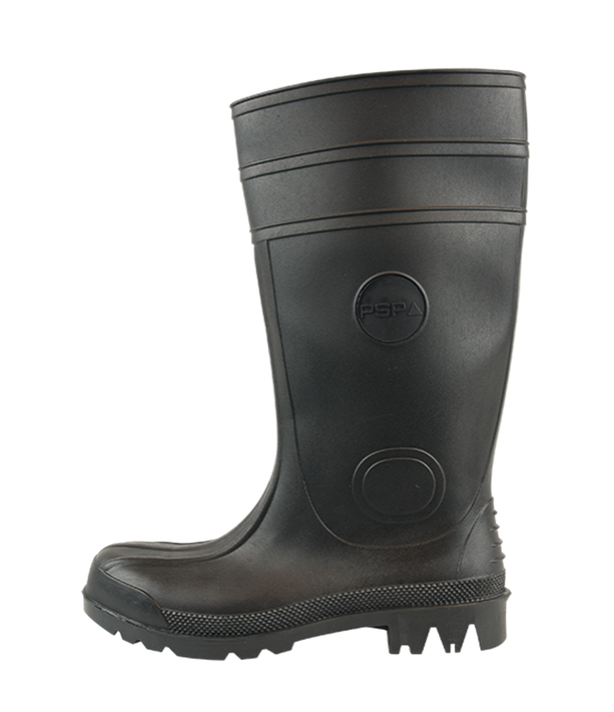 PSP - S5 Safety Boots - Steel Toe & Midsole - 30-100 - Black - 4.40.30.100.00