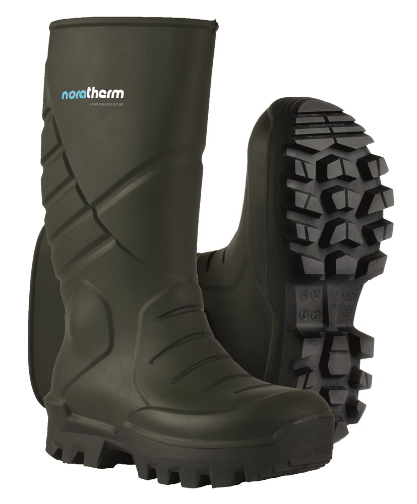 Nora - Thermische Veiligheidslaarzen S5 SRC - Stalen Tussenzool & Overneus - Ultra Max - Groen