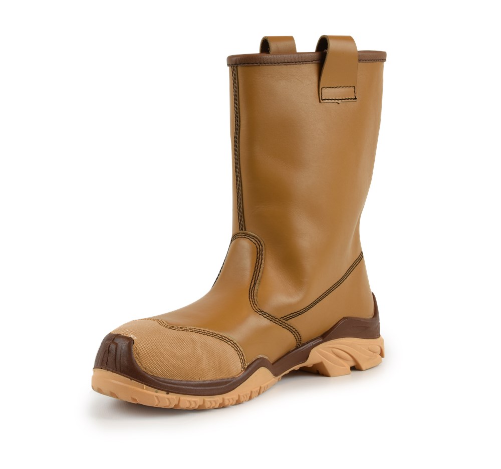 [4.46.30.610.38] Perf 30-610 Beaufort Cap gefütterte S3-Sicherheitsstiefel cognac (38)