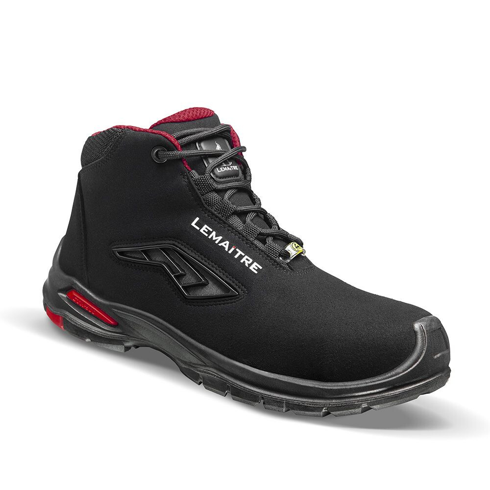 [4.66.25.301.36] Lemaitre RILEY S3 ESD SRC hoge veiligheidsschoenen, zwart (36)