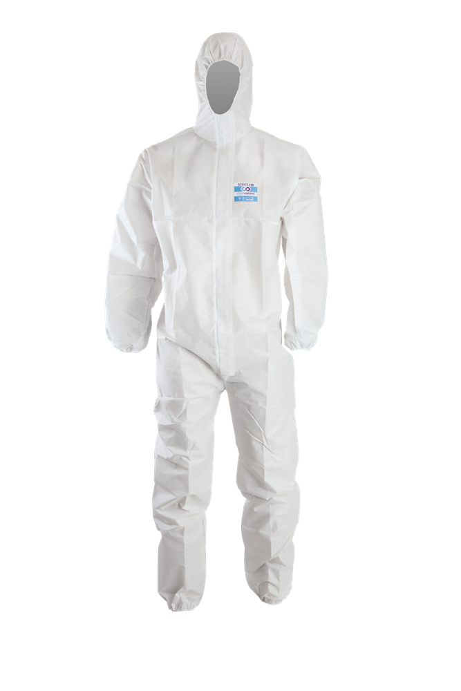 ChemDefend Type 5+6 Overall Antistatisch, Deeltjes & Lichte Spatbescherming 110 Wit