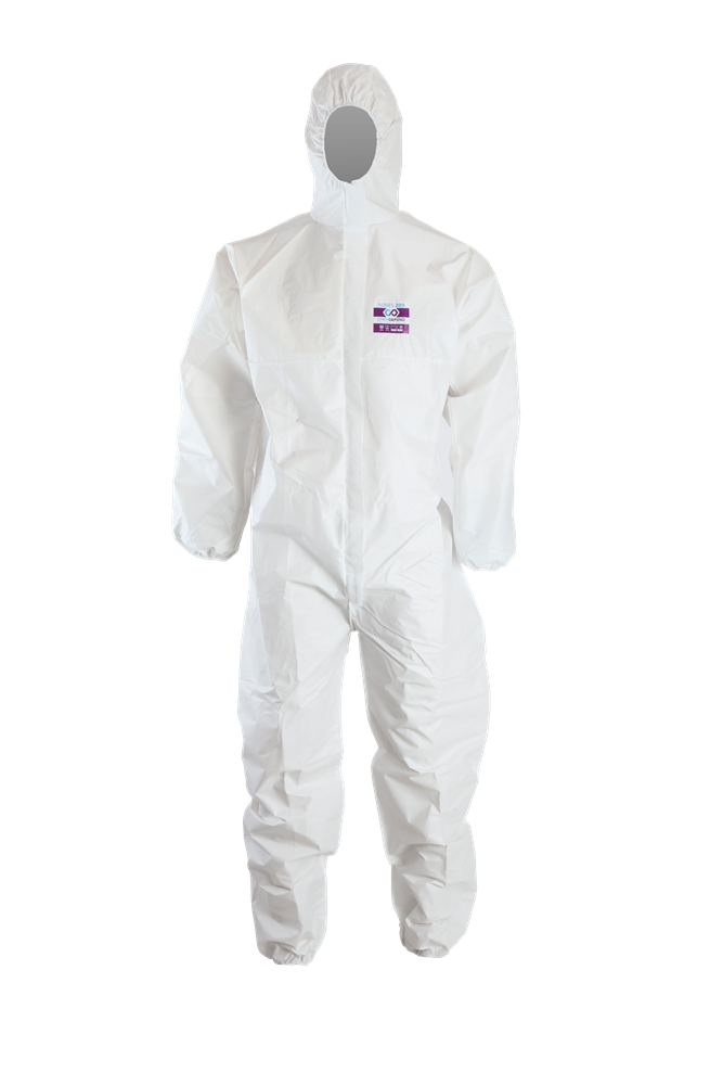 [5.41.02.000.03] ChemDefend 200 Type 5/6 antistatische wegwerpoverall, wit (S)