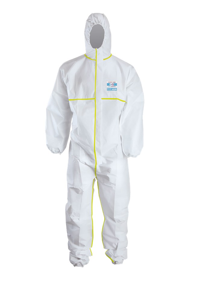ChemDefend - Chemisch Beschermende Overall - Type 3+4, Antistatisch, Biologisch Gevaar, Pesticidenbescherming - 310W/001 Type 3+4 AST - Wit