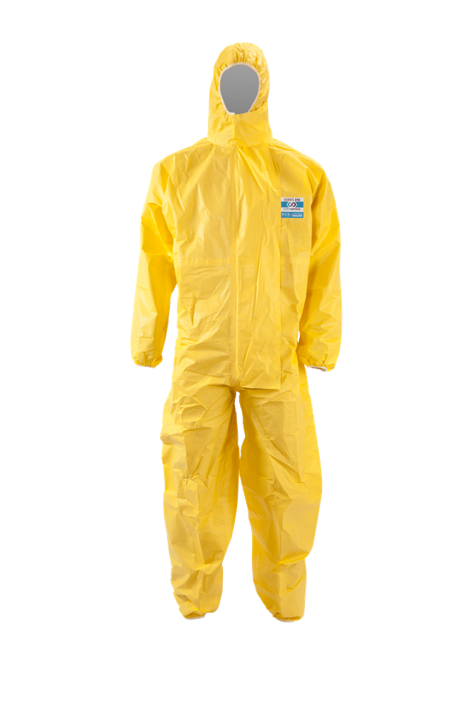 ChemDefend - Type 3+4 Chemische & Biologische Beschermingsoverall - 310 - Geel - 310 Y/005