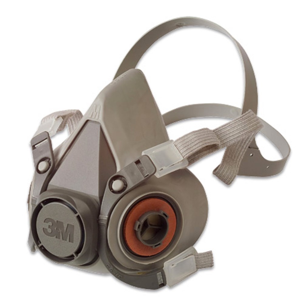 3M - Herbruikbaar Halfgelaatsmasker - CE EN 140 - 6100 - Klein