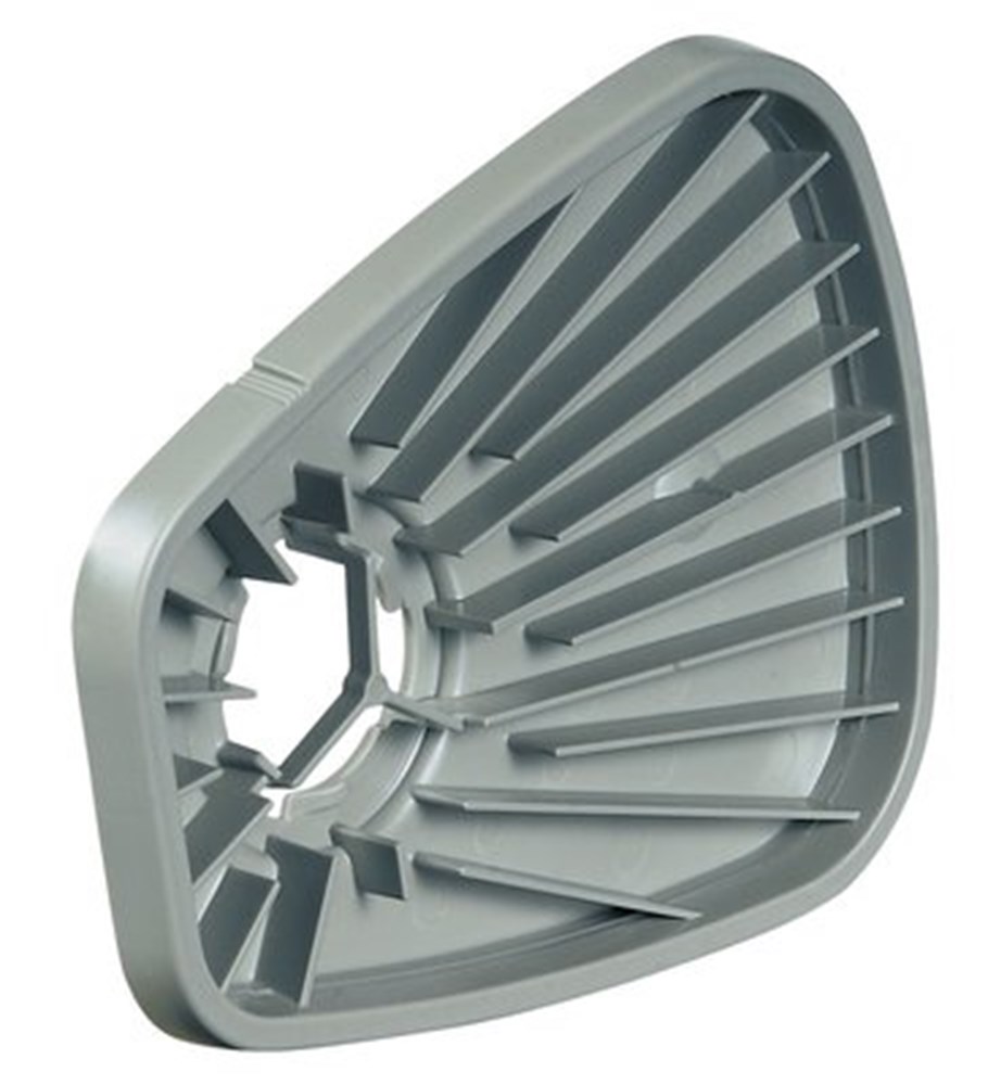 3M - Filterhouder - Voor Stoffilters, Maskers & Cartridges - 501 - Transparant Wit