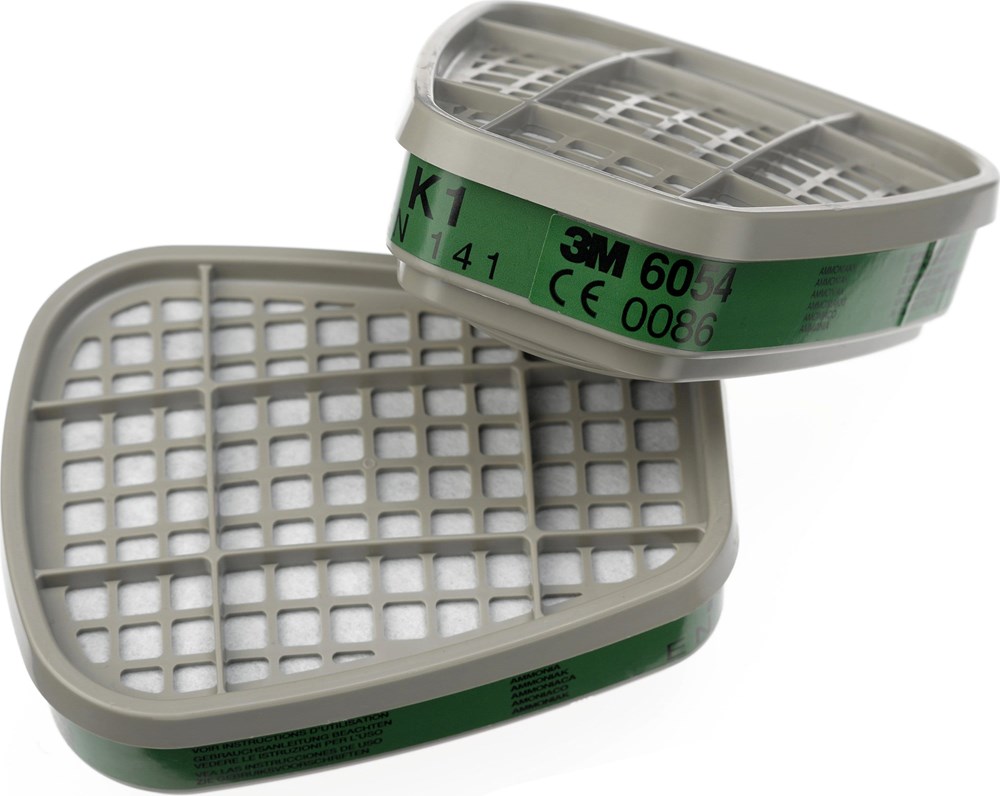 3M - Gas- en dampfilter - K1 Ammoniakbescherming - 6054