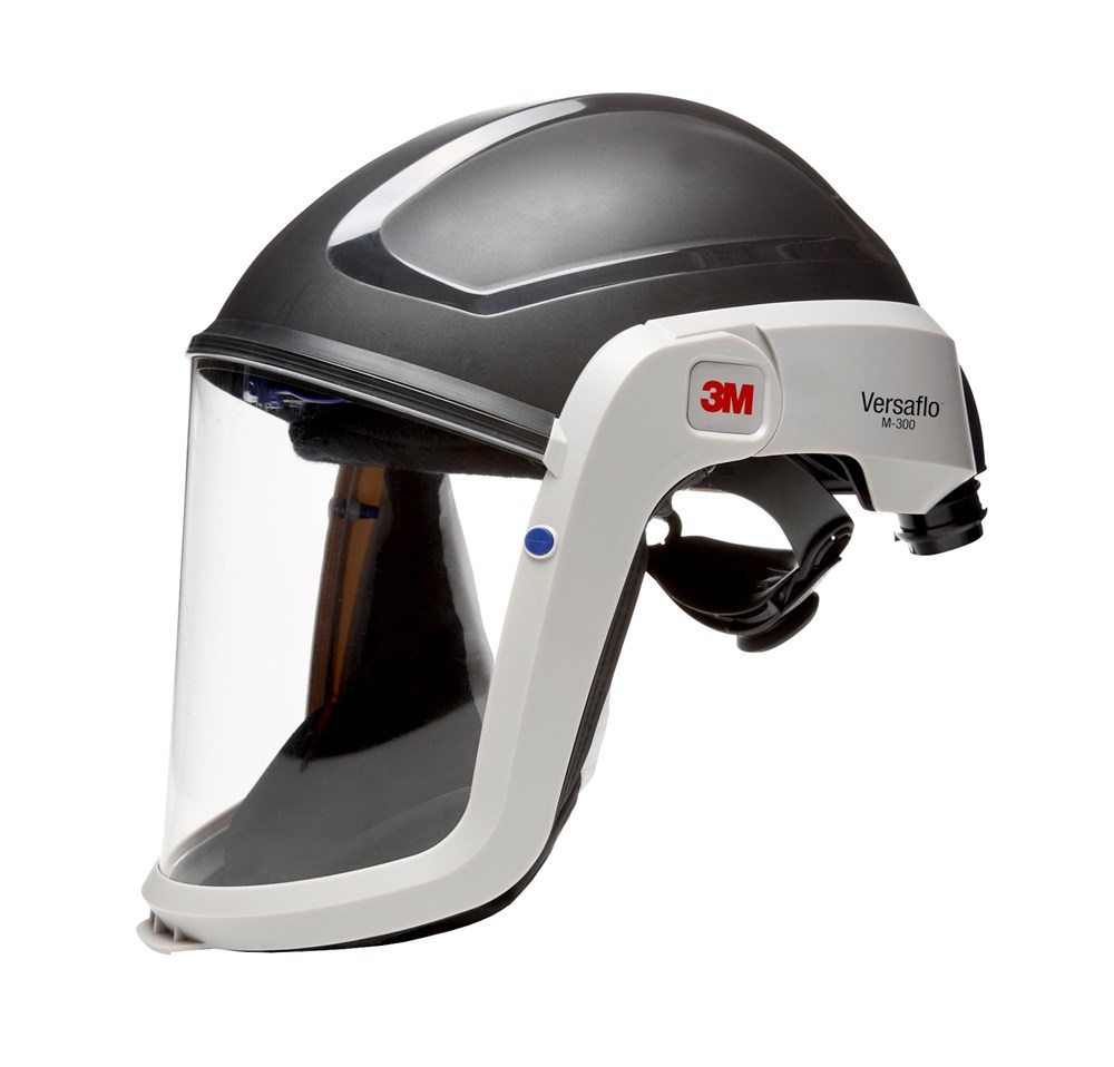 [1.21.38.003.06] 3M - Helm - Ademhalings- & Impactbescherming - M-306 - Zwart
