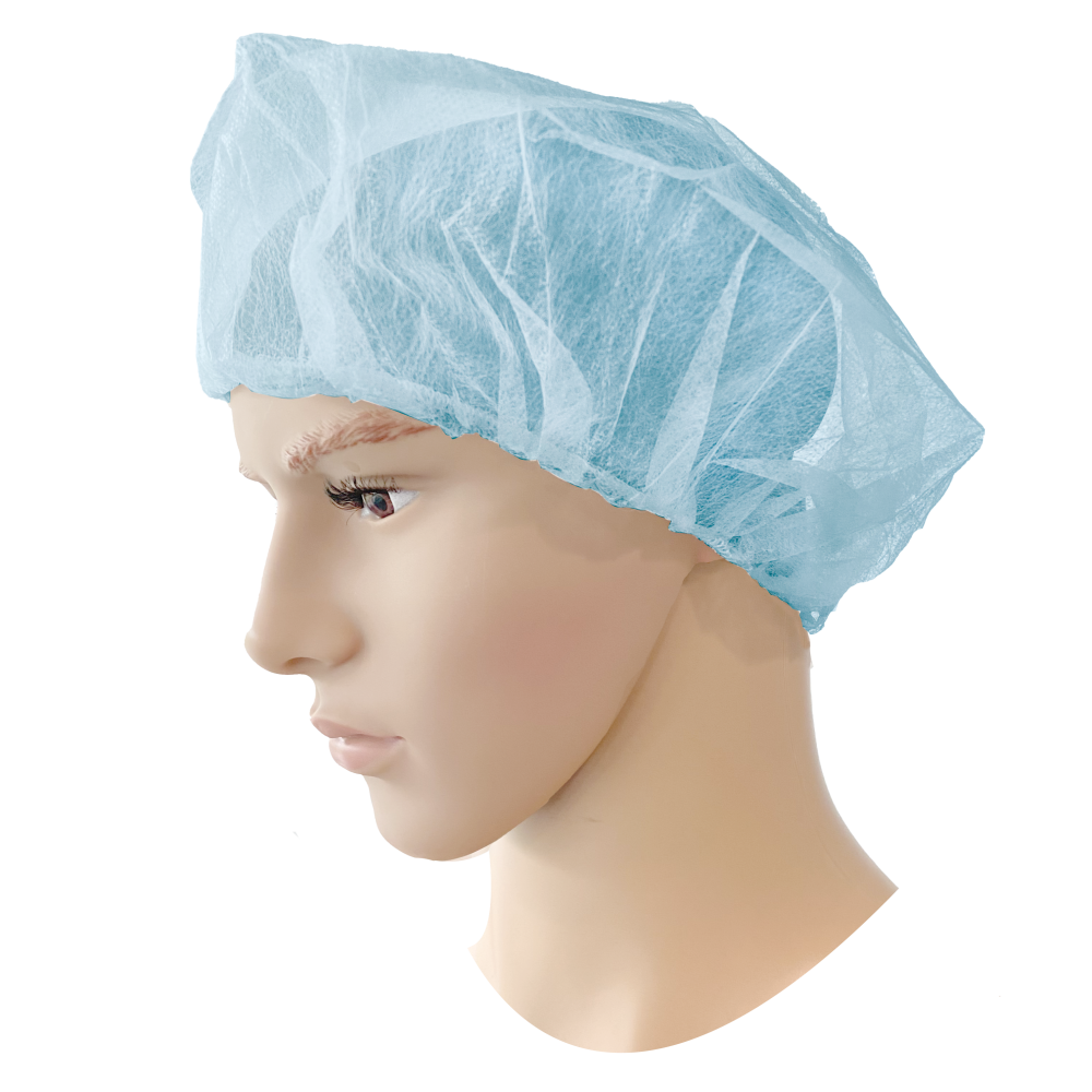 [5.09.55.305.00] PSP 55-305 disposable PP bouffant cap blue, 53 cm