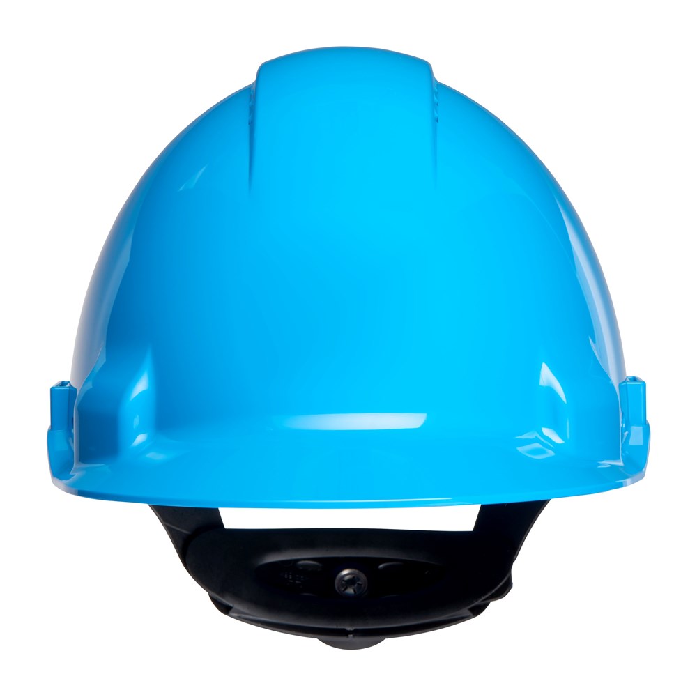 [7.21.09.306.00] 3M G3000NUV-BB geventileerde veiligheidshelm, blauw, draaiknop