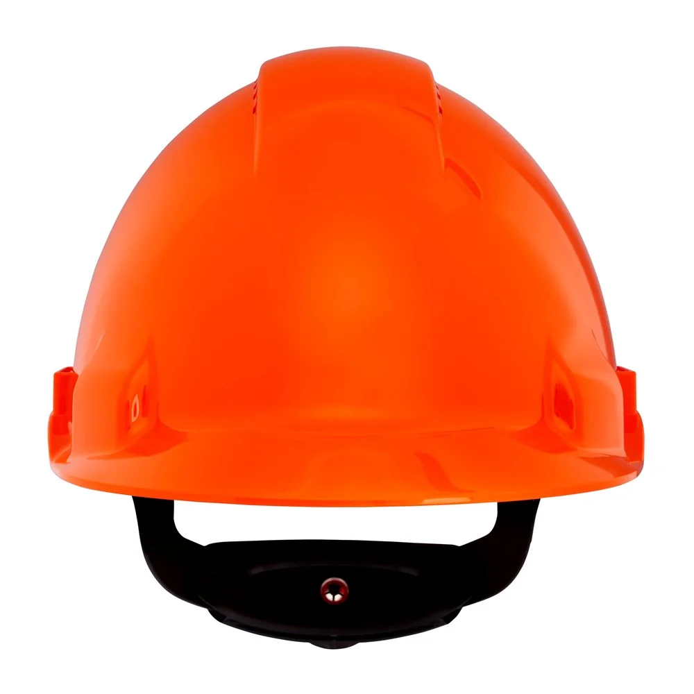 [7.21.09.320.00] 3M G3000NUV-OR geventileerde veiligheidshelm, oranje, draaiknop
