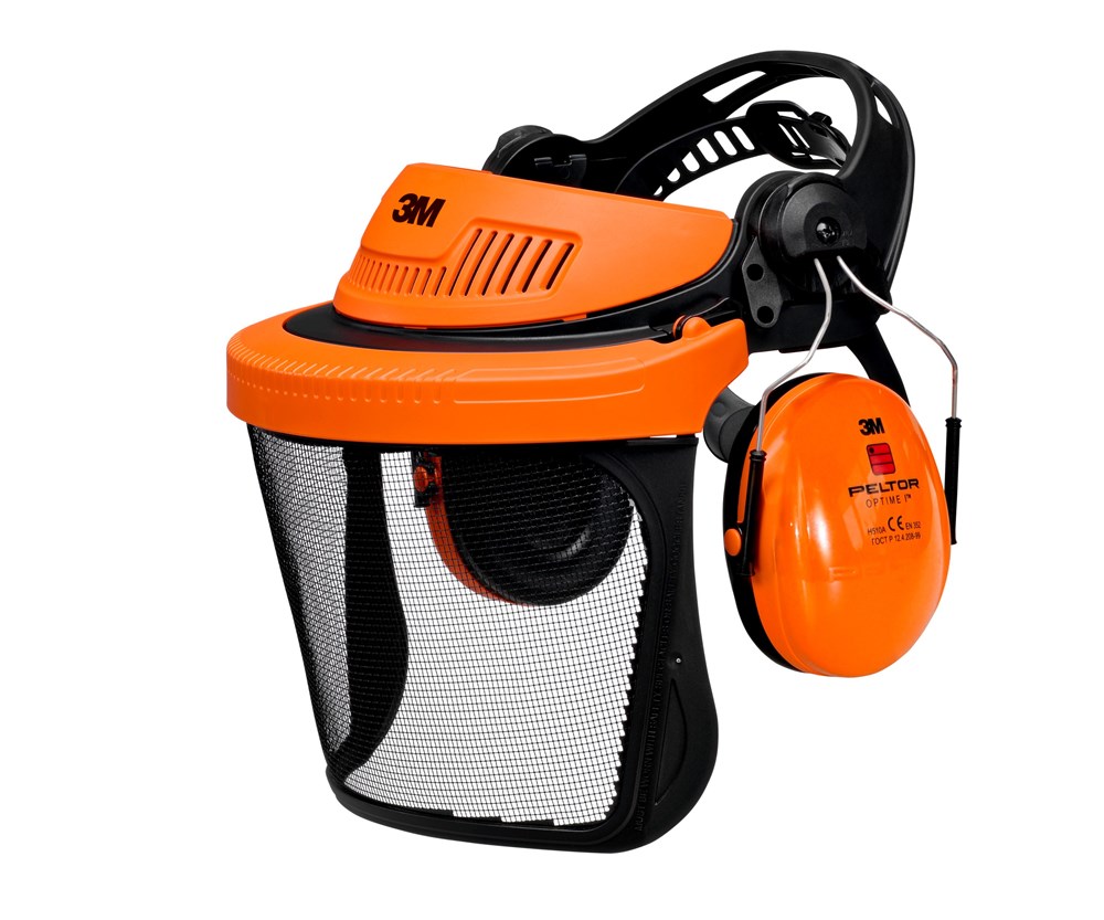[7.21.15.504.00] 3M Peltor G500V5CH510-OR bosbouwcombinatie met Optime I