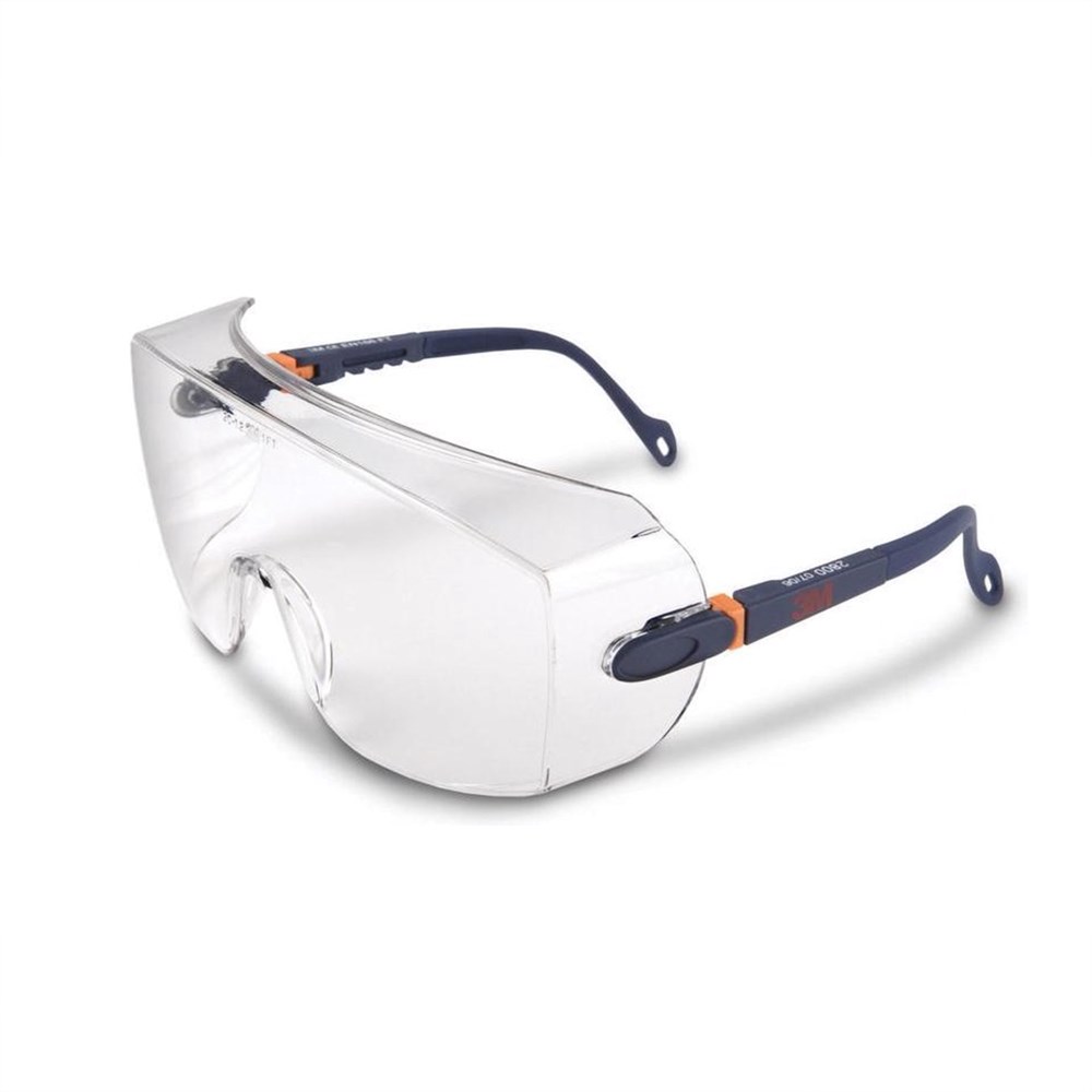 3M - Overzetbril, Impact- & Krasbestendig - 2800 - Heldere Lens
