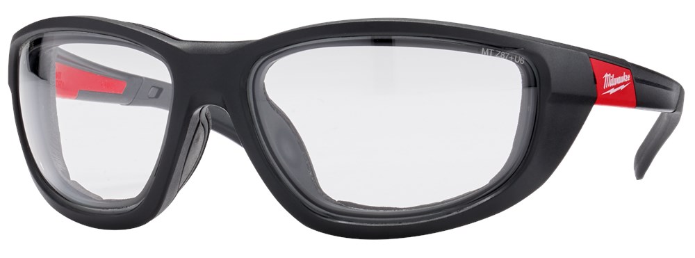 [7.35.80.100.00] Milwaukee 1885 Premium Veiligheidsbril Helder met Afdichting