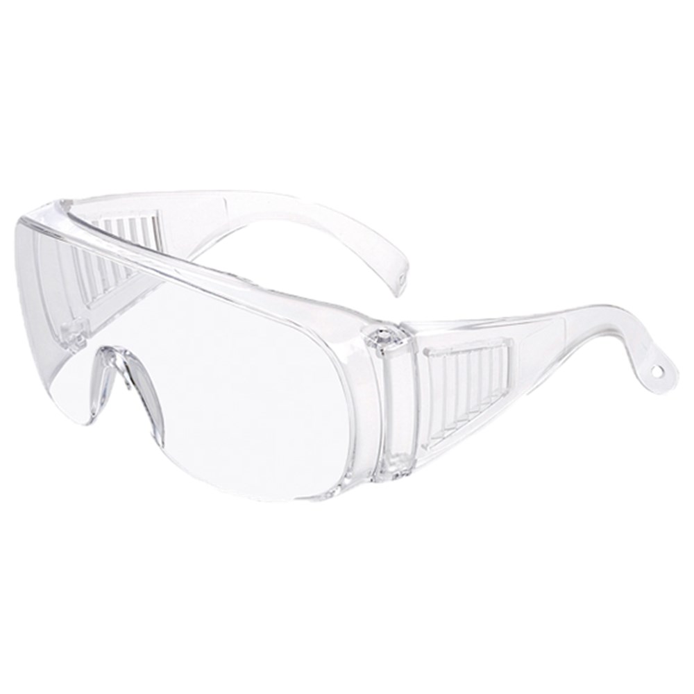 Univet - Veiligheidsbril - Zijventilatie, Heldere Lens - 520.11 - Helder