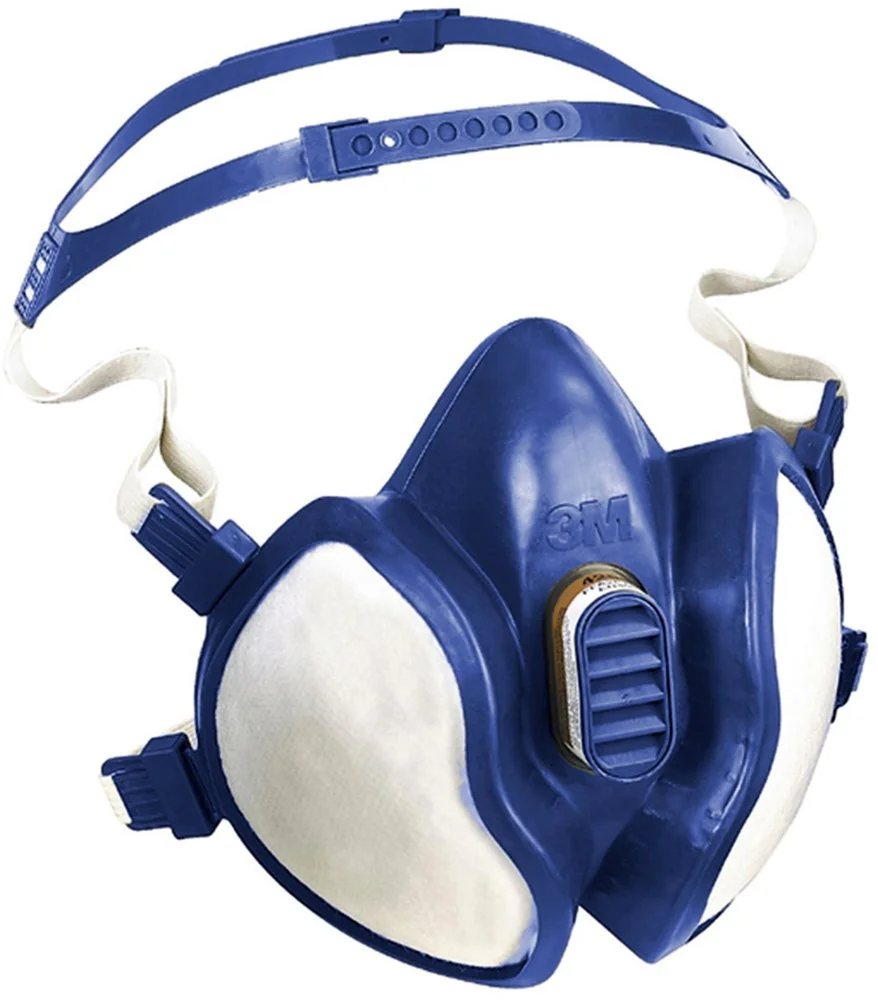 3M - Onderhoudsvrij Halfgelaatsmasker - FFABEK1P3 R D Filters - 4279+