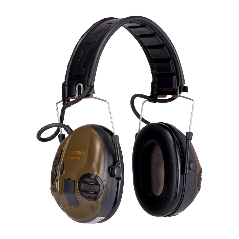 [6.21.54.162.10] 3M - Communicatie Headset - Niveau-afhankelijke 26dB Bescherming - SportTac - Rood/Zwart - MT16H210F-478-RD