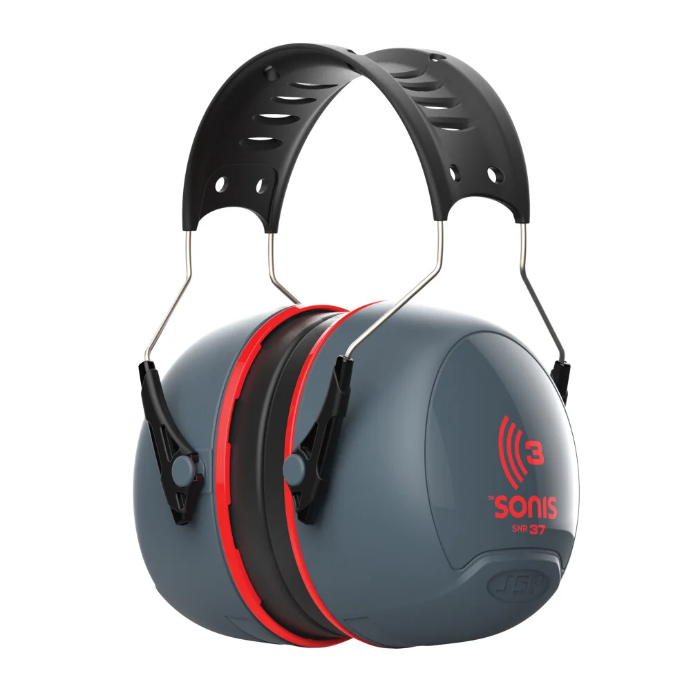 [6.31.20.050.00] JSP Sonis3 adjustable ear defenders, headband, 37 dB SNR