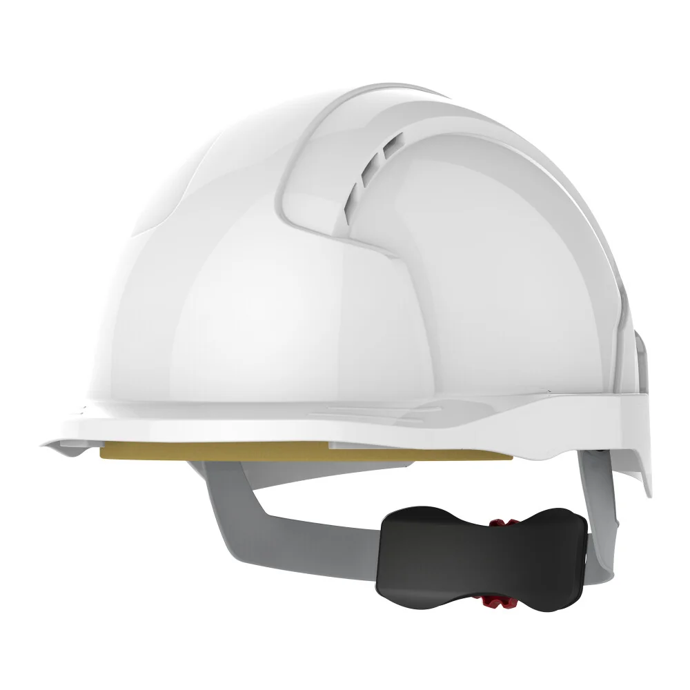 JSP - EVOLite Veiligheidshelm - Lichtgewicht, Wielratel, Geventileerd - Micro Klep - Wit - AJD170-000-100