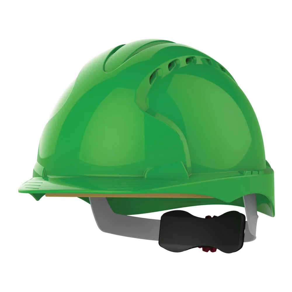 [7.31.10.175.30] JSP AJF170-000-300 EVO3 Mid Peak Vented Helmet Green